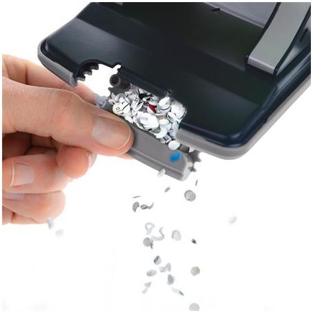 RAPESCO Lyukasztó, kétlyukú, 30 lap, könnyített lyukasztás, RAPESCO "ECO X5", fehér