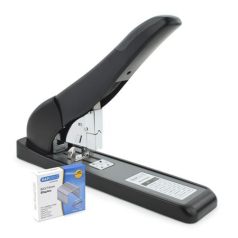   RAPESCO Tűzőgép, nagyteljesítményű, 923/10-24, 210 lap, RAPESCO "ECO HD-210", fekete