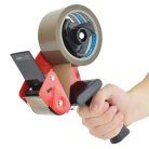 RAPESCO Csomagzáró gép, RAPESCO "Germ-Savvy® 960", 5 db barna csomagolószalaggal, 1 db késsel