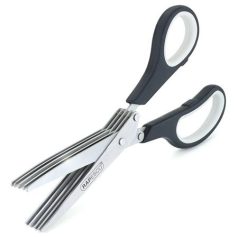  RAPESCO Olló, konyhai, 20 cm, fűszer és papíraprító, 5 penge, RAPESCO