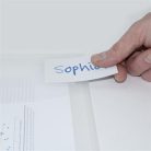 RAPESCO Irattartó tasak, A4+, patentos, RAPESCO "Eco", áttetsző