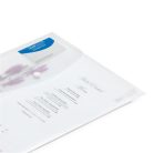 RAPESCO Irattartó tasak, A4+, patentos, RAPESCO "Eco", áttetsző