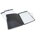 RAPESCO Konferencia mappa, A4, antibakteriális, PP, RAPESCO, fekete