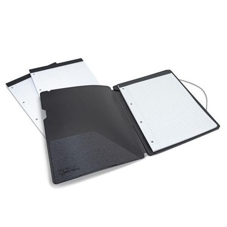 RAPESCO Konferencia mappa, A4, antibakteriális, PP, RAPESCO, fekete