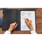 RAPESCO Konferencia mappa, A4, antibakteriális, PP, RAPESCO, fekete