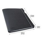 RAPESCO Konferencia mappa, A4, antibakteriális, PP, RAPESCO, fekete