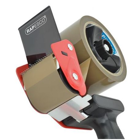 RAPESCO Csomagzáró gép, RAPESCO "Germ-Savvy® 960", barna csomagolószalaggal