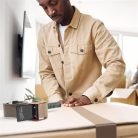 RAPESCO Csomagzáró gép, RAPESCO "Germ-Savvy® 960", barna csomagolószalaggal