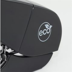   RAPESCO Tűzőgép, 24/6, 35 lap, könnyített tűzés, antibakteriális, RAPESCO "ECO Less Effort", fekete