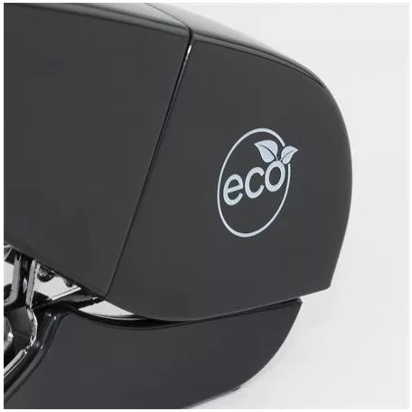 RAPESCO Tűzőgép, 24/6, 35 lap, könnyített tűzés, antibakteriális, RAPESCO "ECO Less Effort", fekete