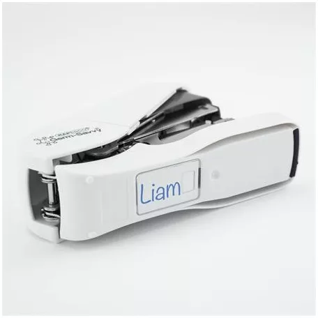 RAPESCO Tűzőgép, 24/6, 35 lap, könnyített tűzés, antibakteriális, RAPESCO "ECO Less Effort", fehér