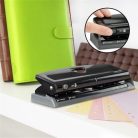 RAPESCO Lyukasztó, hatlyukú, 9 lap, fém, RAPESCO, fekete