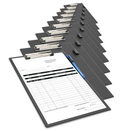 RAPESCO Felírótábla, PVC, A4+, RAPESCO, 10 db, fekete