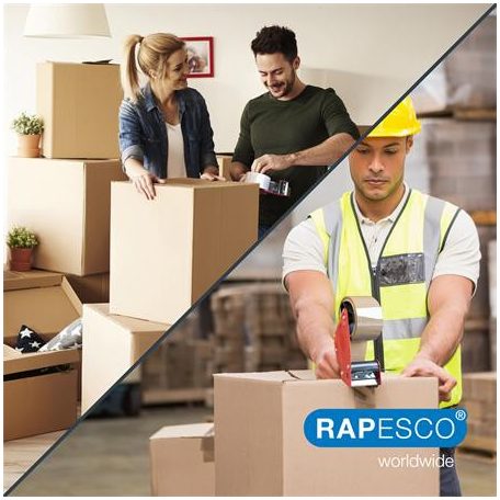 RAPESCO Csomagzáró gép, RAPESCO "Germ-Savvy® 960", áttetsző csomagolószalaggal