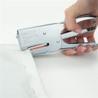 RAPESCO Tűzőgép, kézi, 24/8, 45 lap, fém, RAPESCO "Porpoise ONE", króm