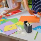 RAPESCO Ragasztószalag, 19 mm x 33 m, RAPESCO, 10 db,  áttetsző