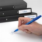 RAPESCO Gyűrűs könyv, 2 gyűrű, 38 mm, A4, PP, RAPESCO "Eco GRS Recycled", fekete