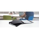 RAPESCO Gyűrűs könyv, 2 gyűrű, 38 mm, A4, PP, RAPESCO "Eco GRS Recycled", fekete