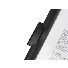   RAPESCO Gyorsfűző, klipes, PP, A4, RAPESCO "Eco GRS Recycled", fekete
