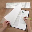 RAPESCO Gyorsfűző, klipes, PP, A4, RAPESCO "Eco GRS Recycled", fekete