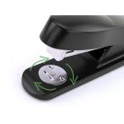 RAPESCO Tűzőgép, 24/6, 26/6, 20 lap, RAPESCO "Eco GRS Recycled Half-Strip", fekete