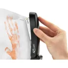 RAPESCO Tűzőgép, 24/6, 26/6, 20 lap, RAPESCO "Eco GRS Recycled Half-Strip", fekete