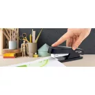 RAPESCO Tűzőgép, 24/6, 26/6, 20 lap, RAPESCO "Eco GRS Recycled Half-Strip", fekete