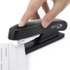 RAPESCO Tűzőgép, 24/6, 26/6, 20 lap, RAPESCO "Eco GRS Recycled Half-Strip", fekete