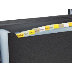   RAPESCO Harmonikamappa, A4, PP, 13 rekeszes, RAPESCO "Eco GRS Recycled", matt fekete