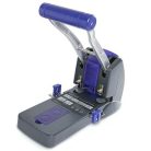 RAPESCO Lyukasztó, nagyteljesítményű, kétlyukú, 150 lap, könnyített lyukasztás, RAPESCO "ECO P2200", szürke