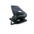 RAPESCO Lyukasztó, kétlyukú, 40 lap, fém, RAPESCO "835", fekete