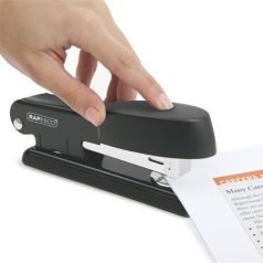   RAPESCO Tűzőgép, 24/6, 26/6, 25 lap, fém, RAPESCO "Bowfin Half-Strip", fekete