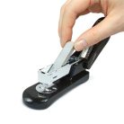 RAPESCO Tűzőgép, 24/6, 26/6, 20 lap, RAPESCO "Snapper Half-Strip", fekete