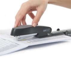   RAPESCO Tűzőgép, hosszúkaros, 24/6, 26/6, 20 lap, RAPESCO "Manta Ray", fekete