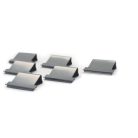 RAPESCO Utántöltő kapcsok, rozsdamentes acél, RAPESCO, "Supaclip 40", ezüst