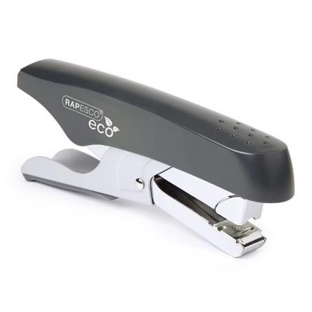 RAPESCO Tűzőgép, kézi, 24/6-8, 26/6-8, 45 lap, könnyített tűzés, RAPESCO "Eco Whale", króm