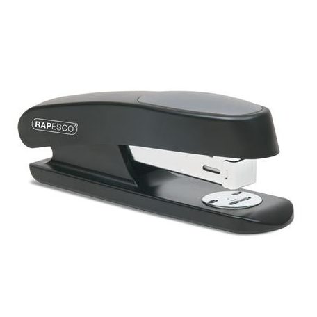 RAPESCO Tűzőgép, 24/6, 26/6, 20 lap, RAPESCO "Sting Ray Half-Strip", fekete