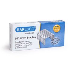 RAPESCO Tűzőkapocs, erős, 23/6, horganyzott, RAPESCO
