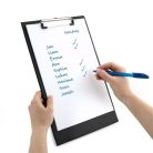 RAPESCO Felírótábla, PVC, A4+, RAPESCO, fekete