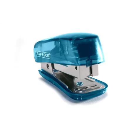 RAPESCO Tűzőgép, 24/6, 26/6, 12 lap, RAPESCO "Bug", átlátszó vegyes színek