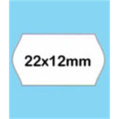  BLITZ Árazószalag, visszaszedhető, 22x12 mm, BLITZ, fehér