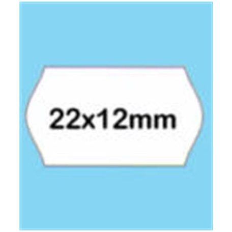 BLITZ Árazószalag, visszaszedhető, 22x12 mm, BLITZ, fehér