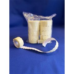 Árazószalag, 22x12 mm, „A”, fehér