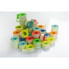 Árazószalag, 29x28 mm, fehér