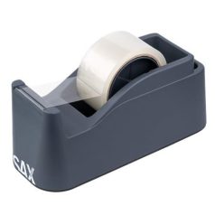   SAX Csomagolószalag adagoló, asztali, csomagolószalaggal, SAX "729", antracit szürke