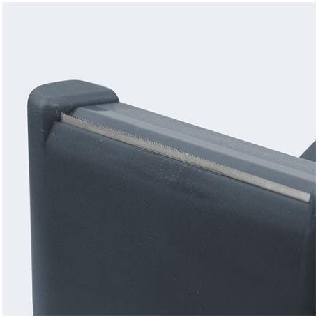 SAX Csomagolószalag adagoló, asztali, csomagolószalaggal, SAX "729", antracit szürke