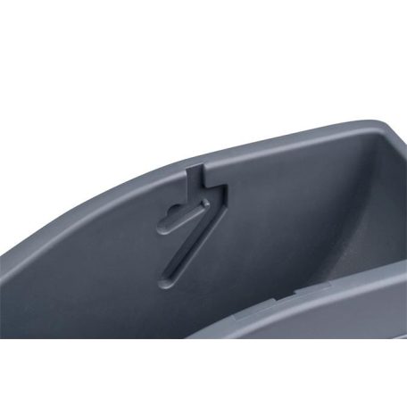 SAX Csomagolószalag adagoló, asztali, csomagolószalaggal, SAX "729", antracit szürke