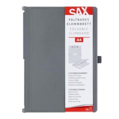 SAX Felírótábla, A4, összehajtható, SAX, szürke