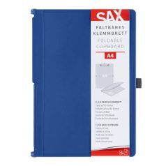 SAX Felírótábla, A4, összehajtható, SAX, kék