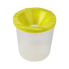 COOL BY VICTORIA Ecsettál, műanyag, fedéllel, COOL BY VICTORIA, vegyes színek